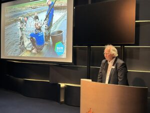 Voorzitter Bob Verburg: 'Stichting blijft aanjager en stimulator van mariene aquacultuur in Noord-Nederland.' 